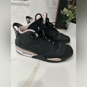 Size 8.5 - Jordan Dub Zero Low Black Fossil Stone Shoes